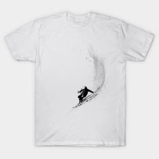 Powder - Snow Sports Design T-Shirt